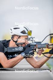 29.08.2024, Bessans, France (FRA): Eric Perrot - Biathlon summer training, Bessans (FRA). www.nordicfocus.com. © Authamayou/NordicFocus. Every downloaded picture is fee-liable.