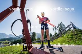 31.07.2024, Lavaze, Italy (ITA): Anna Juppe (AUT) - Biathlon summer training, Lavaze (ITA). www.nordicfocus.com. © Barbieri/NordicFocus. Every downloaded picture is fee-liable.