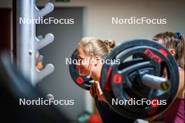 04.08.2024, Lavaze, Italy (ITA): Lea Rothschopf (AUT) - Biathlon summer training, Lavaze (ITA). www.nordicfocus.com. © Barbieri/NordicFocus. Every downloaded picture is fee-liable.