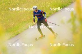 03.07.2024, Premanon, France (FRA): Fabien Claude (FRA) - Biathlon summer training, Premanon (FRA). www.nordicfocus.com. © Manzoni/NordicFocus. Every downloaded picture is fee-liable.