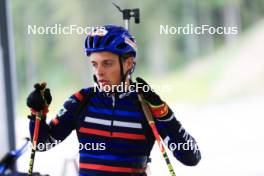 03.07.2024, Premanon, France (FRA): Oscar Lombardot (FRA) - Biathlon summer training, Premanon (FRA). www.nordicfocus.com. © Manzoni/NordicFocus. Every downloaded picture is fee-liable.