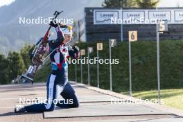 21.10.2024, Lavaze, Italy (ITA): Marthe Kraakstad Johansen (NOR) - Biathlon summer training, Lavaze (ITA). www.nordicfocus.com. © Vanzetta/NordicFocus. Every downloaded picture is fee-liable.