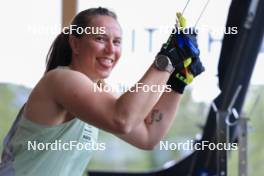 20.05.2024, Lenzerheide, Switzerland (SUI): Lena Haecki-Gross (SUI) - Biathlon summer training, Lenzerheide (SUI). www.nordicfocus.com. © Manzoni/NordicFocus. Every downloaded picture is fee-liable.