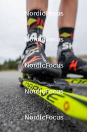 20.09.2024, Font-Romeu, France (FRA): Maya Cloetens (BEL) - Biathlon summer training, Font-Romeu (FRA). www.nordicfocus.com. © Authamayou/NordicFocus. Every downloaded picture is fee-liable.