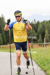 05.09.2024, Lenzerheide, Switzerland (SUI): Taras Lesiuk (UKR) - Biathlon summer training, Lenzerheide (SUI). www.nordicfocus.com. © Manzoni/NordicFocus. Every downloaded picture is fee-liable.