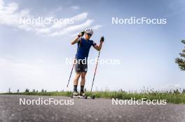 19.06.2024, Lavaze, Italy (ITA): Didier Bionaz (ITA) - Biathlon summer training, Lavaze (ITA). www.nordicfocus.com. © Vanzetta/NordicFocus. Every downloaded picture is fee-liable.