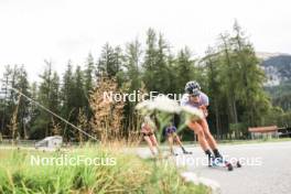 05.09.2024, Lenzerheide, Switzerland (SUI): Juni Arnekleiv (NOR) - Biathlon summer training, Lenzerheide (SUI). www.nordicfocus.com. © Manzoni/NordicFocus. Every downloaded picture is fee-liable.