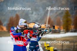 09.11.2024, Bessans, France (FRA): Valentin Lejeune (FRA) - Biathlon summer training, Bessans (FRA). www.nordicfocus.com. © Authamayou/NordicFocus. Every downloaded picture is fee-liable.