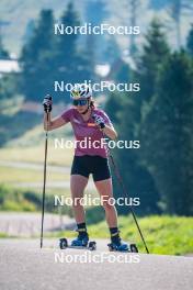 31.07.2024, Lavaze, Italy (ITA): Lisa Osl (AUT) - Biathlon summer training, Lavaze (ITA). www.nordicfocus.com. © Barbieri/NordicFocus. Every downloaded picture is fee-liable.