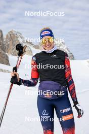 14.10.2024, Ramsau am Dachstein, Austria (AUT): Lisa Theresa Hauser (AUT) - Biathlon summer training, Dachsteinglacier, Ramsau am Dachstein (AUT). www.nordicfocus.com. © Manzoni/NordicFocus. Every downloaded picture is fee-liable.