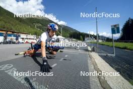 27.08.2024, Martell, Italy (ITA): Wierer Dorothea (ITA) - Biathlon summer training, Martell (ITA). www.nordicfocus.com. © Vanzetta/NordicFocus. Every downloaded picture is fee-liable.