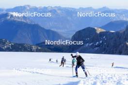 14.10.2024, Ramsau am Dachstein, Austria (AUT): Jeanne Richard (FRA) - Biathlon summer training, Dachsteinglacier, Ramsau am Dachstein (AUT). www.nordicfocus.com. © Manzoni/NordicFocus. Every downloaded picture is fee-liable.