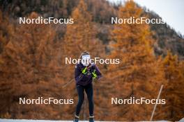 07.11.2024, Bessans, France (FRA): Leonie Jeannier (FRA) - Biathlon summer training, Bessans (FRA). www.nordicfocus.com. © Authamayou/NordicFocus. Every downloaded picture is fee-liable.