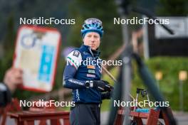 27.09.2024, Lavaze, Italy (ITA): Lukas Hofer (ITA) - Biathlon summer training, Lavaze (ITA). www.nordicfocus.com. © Barbieri/NordicFocus. Every downloaded picture is fee-liable.