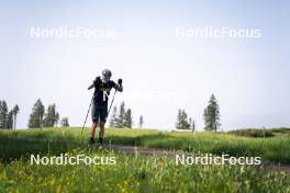 19.06.2024, Lavaze, Italy (ITA): Elia Zeni (ITA) - Biathlon summer training, Lavaze (ITA). www.nordicfocus.com. © Vanzetta/NordicFocus. Every downloaded picture is fee-liable.