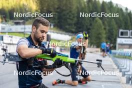 27.08.2024, Martell, Italy (ITA): Braunhofer Patrick (ITA) - Biathlon summer training, Martell (ITA). www.nordicfocus.com. © Vanzetta/NordicFocus. Every downloaded picture is fee-liable.