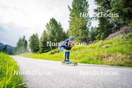 15.06.2024, Lavaze, Italy (ITA): Jesper Nelin (SWE) - Biathlon summer training, Lavaze (ITA). www.nordicfocus.com. © Barbieri/NordicFocus. Every downloaded picture is fee-liable.