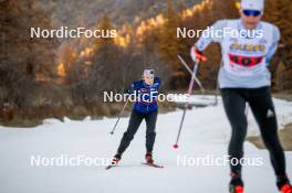 07.11.2024, Bessans, France (FRA): Eva Laine (FRA) - Biathlon summer training, Bessans (FRA). www.nordicfocus.com. © Authamayou/NordicFocus. Every downloaded picture is fee-liable.