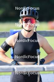 18.07.2024, Lenzerheide, Switzerland (SUI): Grace Castonguay (USA) - Biathlon summer training, Lenzerheide (SUI). www.nordicfocus.com. © Manzoni/NordicFocus. Every downloaded picture is fee-liable.