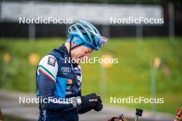 27.09.2024, Lavaze, Italy (ITA): Lukas Hofer (ITA) - Biathlon summer training, Lavaze (ITA). www.nordicfocus.com. © Barbieri/NordicFocus. Every downloaded picture is fee-liable.