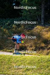 29.09.2024, Lavaze, Italy (ITA): Lisa Vittozzi (ITA) - Biathlon summer training, Lavaze (ITA). www.nordicfocus.com. © Barbieri/NordicFocus. Every downloaded picture is fee-liable.