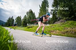 15.06.2024, Lavaze, Italy (ITA): Elvira Oeberg (SWE) - Biathlon summer training, Lavaze (ITA). www.nordicfocus.com. © Barbieri/NordicFocus. Every downloaded picture is fee-liable.