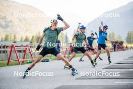 28.08.2024, Bessans, France (FRA): Eric Perrot - Biathlon summer training, Bessans (FRA). www.nordicfocus.com. © Authamayou/NordicFocus. Every downloaded picture is fee-liable.