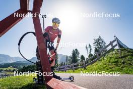 31.07.2024, Lavaze, Italy (ITA): Anna Juppe (AUT) - Biathlon summer training, Lavaze (ITA). www.nordicfocus.com. © Barbieri/NordicFocus. Every downloaded picture is fee-liable.