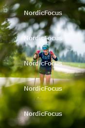 15.06.2024, Lavaze, Italy (ITA): Sara Andersson (SWE) - Biathlon summer training, Lavaze (ITA). www.nordicfocus.com. © Barbieri/NordicFocus. Every downloaded picture is fee-liable.