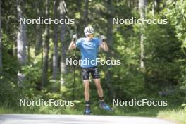 18.06.2024, Correncon-en-Vercors, France (FRA): Eric Perrot (FRA) - Biathlon summer training, Correncon-en-Vercors (FRA). www.nordicfocus.com. © Joly/NordicFocus. Every downloaded picture is fee-liable.