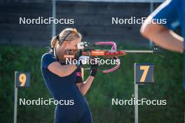 31.07.2024, Lavaze, Italy (ITA): Anna Gandler (AUT) - Biathlon summer training, Lavaze (ITA). www.nordicfocus.com. © Barbieri/NordicFocus. Every downloaded picture is fee-liable.