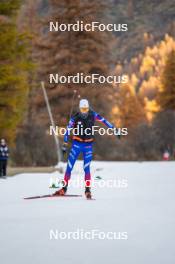 07.11.2024, Bessans, France (FRA): Valentin Lejeune (FRA) - Biathlon summer training, Bessans (FRA). www.nordicfocus.com. © Authamayou/NordicFocus. Every downloaded picture is fee-liable.