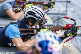 27.08.2024, Martell, Italy (ITA): Giacomel Tommaso (ITA) - Biathlon summer training, Martell (ITA). www.nordicfocus.com. © Vanzetta/NordicFocus. Every downloaded picture is fee-liable.