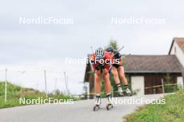 04.09.2024, Lenzerheide, Switzerland (SUI): Ida Lien (NOR) - Biathlon summer training, Lenzerheide (SUI). www.nordicfocus.com. © Manzoni/NordicFocus. Every downloaded picture is fee-liable.