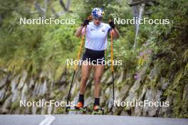 27.08.2024, Martell, Italy (ITA): Wierer Dorothea (ITA) - Biathlon summer training, Martell (ITA). www.nordicfocus.com. © Vanzetta/NordicFocus. Every downloaded picture is fee-liable.