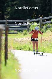 06.08.2024, Lenzerheide, Switzerland (SUI): Lena Haecki-Gross (SUI) - Biathlon summer training, Lenzerheide (SUI). www.nordicfocus.com. © Manzoni/NordicFocus. Every downloaded picture is fee-liable.