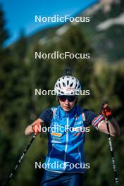 29.09.2024, Lavaze, Italy (ITA): Michela Carrara (ITA) - Biathlon summer training, Lavaze (ITA). www.nordicfocus.com. © Barbieri/NordicFocus. Every downloaded picture is fee-liable.