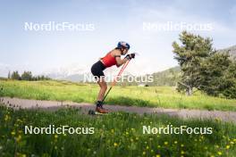 19.06.2024, Lavaze, Italy (ITA): Dorothea Wierer (ITA) - Biathlon summer training, Lavaze (ITA). www.nordicfocus.com. © Vanzetta/NordicFocus. Every downloaded picture is fee-liable.