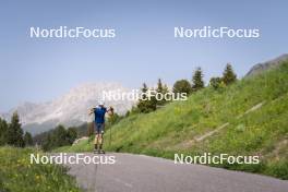 19.06.2024, Lavaze, Italy (ITA): Didier Bionaz (ITA) - Biathlon summer training, Lavaze (ITA). www.nordicfocus.com. © Vanzetta/NordicFocus. Every downloaded picture is fee-liable.