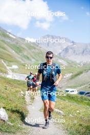 28.08.2024, Bessans, France (FRA): Quentin Fillon-Maillet (FRA) - Biathlon summer training, Bessans (FRA). www.nordicfocus.com. © Authamayou/NordicFocus. Every downloaded picture is fee-liable.