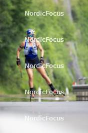 20.06.2024, Lavaze, Italy (ITA): Dorothea Wierer (ITA) - Biathlon summer training, Lavaze (ITA). www.nordicfocus.com. © Vanzetta/NordicFocus. Every downloaded picture is fee-liable.