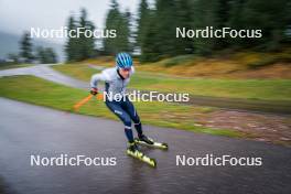 27.09.2024, Lavaze, Italy (ITA): Lukas Hofer (ITA) - Biathlon summer training, Lavaze (ITA). www.nordicfocus.com. © Barbieri/NordicFocus. Every downloaded picture is fee-liable.