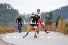 13.10.2024, Ramsau am Dachstein, Austria (AUT): Lena Haecki-Gross (SUI) - Biathlon summer training, Ramsau am Dachstein (AUT). www.nordicfocus.com. © Manzoni/NordicFocus. Every downloaded picture is fee-liable.