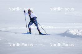 14.10.2024, Ramsau am Dachstein, Austria (AUT): Gilonne Guigonnat (FRA) - Biathlon summer training, Dachsteinglacier, Ramsau am Dachstein (AUT). www.nordicfocus.com. © Manzoni/NordicFocus. Every downloaded picture is fee-liable.