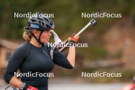 13.10.2024, Ramsau am Dachstein, Austria (AUT): Lea Meier (SUI) - Biathlon summer training, Ramsau am Dachstein (AUT). www.nordicfocus.com. © Manzoni/NordicFocus. Every downloaded picture is fee-liable.