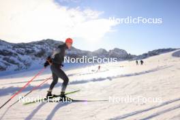 14.10.2024, Ramsau am Dachstein, Austria (AUT): Felix Ullmann (SUI) - Biathlon summer training, Dachsteinglacier, Ramsau am Dachstein (AUT). www.nordicfocus.com. © Manzoni/NordicFocus. Every downloaded picture is fee-liable.