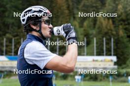 26.08.2024, Martell, Italy (ITA): Tommaso Giacomel (ITA) - Biathlon summer training, Martell (ITA). www.nordicfocus.com. © Vanzetta/NordicFocus. Every downloaded picture is fee-liable.