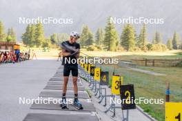 29.08.2024, Bessans, France (FRA): Eric Perrot - Biathlon summer training, Bessans (FRA). www.nordicfocus.com. © Authamayou/NordicFocus. Every downloaded picture is fee-liable.