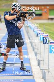 05.09.2024, Lenzerheide, Switzerland (SUI): Niklas Hartweg (SUI) - Biathlon summer training, Lenzerheide (SUI). www.nordicfocus.com. © Manzoni/NordicFocus. Every downloaded picture is fee-liable.