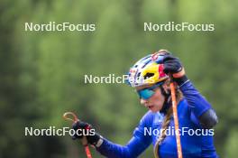 26.08.2024, Martell, Italy (ITA): Dorothea Wierer of Italy - Biathlon summer training, Martell (ITA). www.nordicfocus.com. © Vanzetta/NordicFocus. Every downloaded picture is fee-liable.